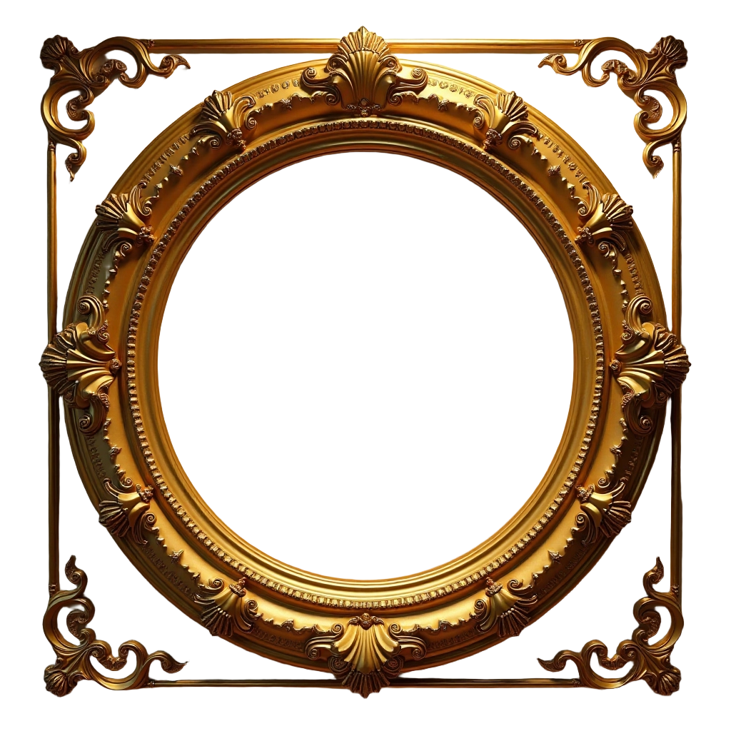 Ornate Gold Frame